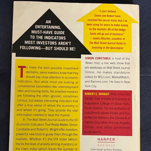 WSJ Guide To The 50 Economic Indicators paperback - Picture 3 of 5